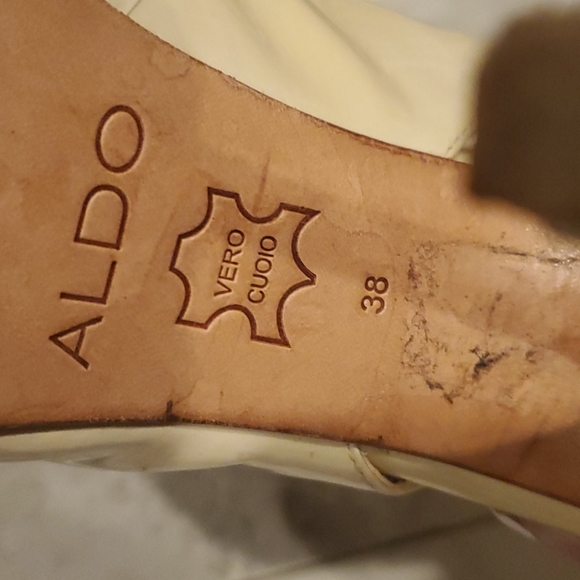 2000s aldo patent leather platform slingback - Picture 13 of 14